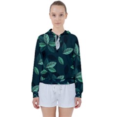 Foliage Women s Tie Up Sweat