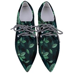 Foliage Pointed Oxford Shoes by HermanTelo