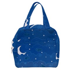 Sky Night Moon Clouds Crescent Boxy Hand Bag by Proyonanggan