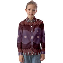 Art Pattern Design Kids  Long Sleeve Shirt by Proyonanggan