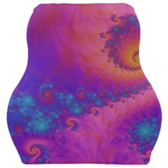 Fractal Art Artwork Magical Purple Car Seat Velour Cushion  by Proyonanggan