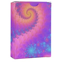 Fractal Art Artwork Magical Purple Playing Cards Single Design (rectangle) With Custom Box