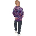 Abstract African Art Backdrop Kids  Hooded Pullover View2