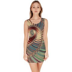 Fractal Strange Unknown Abstract Bodycon Dress by Proyonanggan