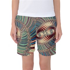 Fractal Strange Unknown Abstract Women s Basketball Shorts by Proyonanggan