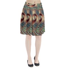 Fractal Strange Unknown Abstract Pleated Skirt by Proyonanggan