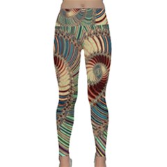 Fractal Strange Unknown Abstract Lightweight Velour Classic Yoga Leggings by Proyonanggan