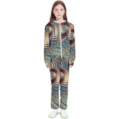 Fractal Strange Unknown Abstract Kids  Tracksuit by Proyonanggan