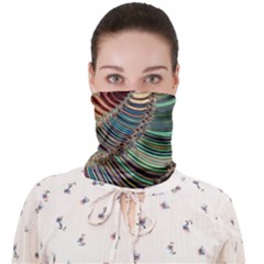 Fractal Strange Unknown Abstract Face Covering Bandana (adult)