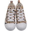 Pattern Seamless Kids  Mid-Top Canvas Sneakers View1