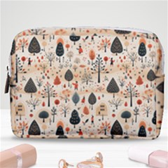 Pattern Seamless Make Up Pouch (medium) by Proyonanggan