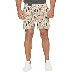 Pattern Seamless Men s Runner Shorts by Proyonanggan