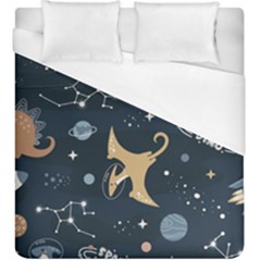 Space Theme Art Pattern Design Wallpaper Duvet Cover (king Size)