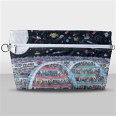 Abstract Painting Space Cartoon Handbag Organizer by Grandong