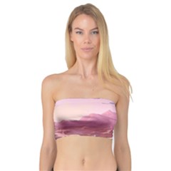 Aesthetic Landscape Vintage Cartoon Bandeau Top