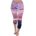 Aesthetic Landscape Vintage Cartoon Capri Winter Leggings  View4