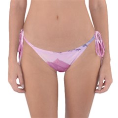 Aesthetic Landscape Vintage Cartoon Reversible Bikini Bottoms