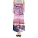 Aesthetic Landscape Vintage Cartoon Full Length Maxi Skirt View1