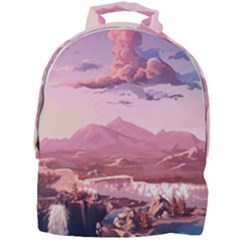 Aesthetic Landscape Vintage Cartoon Mini Full Print Backpack