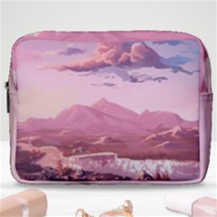 Aesthetic Landscape Vintage Cartoon Make Up Pouch (large) by Sarkoni