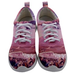 Aesthetic Landscape Vintage Cartoon Mens Athletic Shoes