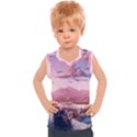 Aesthetic Landscape Vintage Cartoon Kids  Sport Tank Top View1