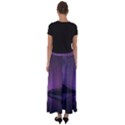 Dark Purple Aesthetic Landscape Flared Maxi Skirt View2