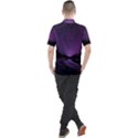 Dark Purple Aesthetic Landscape Men s Polo T-Shirt View2