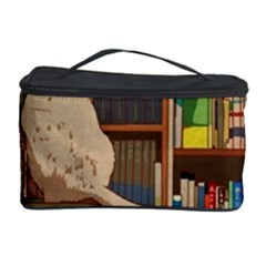 Library Aesthetic Cosmetic Storage Case by Sarkoni