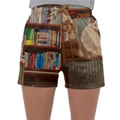 Library Aesthetic Sleepwear Shorts by Sarkoni