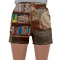 Library Aesthetic Sleepwear Shorts View1