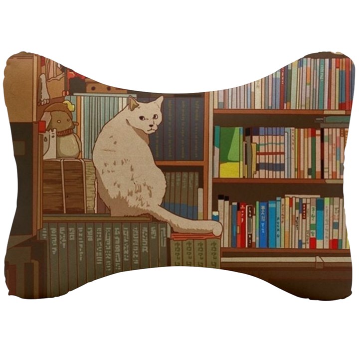 Library Aesthetic Seat Head Rest Cushion