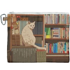 Library Aesthetic Canvas Cosmetic Bag (xxxl) by Sarkoni