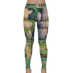 Painting Scenery Classic Yoga Leggings by Sarkoni