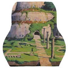 Painting Scenery Car Seat Back Cushion  by Sarkoni