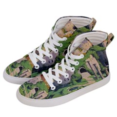 Painting Scenery Women s Hi-top Skate Sneakers by Sarkoni