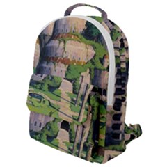 Painting Scenery Flap Pocket Backpack (small) by Sarkoni