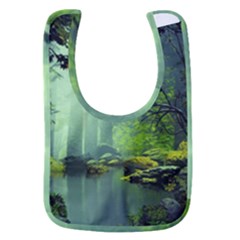 Trees Forest Artwork Nature Beautiful Landscape Baby Bib by Sarkoni