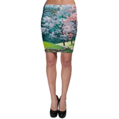 Anime Scenery Landscape Bodycon Skirt by Sarkoni