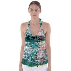 Anime Scenery Landscape Tie Back Tankini Top by Sarkoni