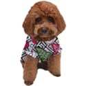 Leaves Foliage Batik Seamless Dog T-Shirt View1