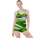 Golf Course Par Green Boyleg Tankini Set  View1