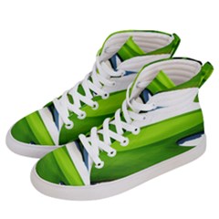 Golf Course Par Green Women s Hi-top Skate Sneakers by Sarkoni