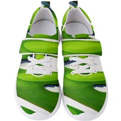 Golf Course Par Green Men s Velcro Strap Shoes by Sarkoni