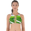 Golf Course Par Green Perfectly Cut Out Bikini Top View1