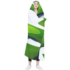 Golf Course Par Green Wearable Blanket by Sarkoni