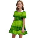 Golf Course Par Green Kids  Short Sleeve Dolly Dress View2