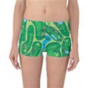 Golf Course Par Golf Course Green Reversible Boyleg Bikini Bottoms View3