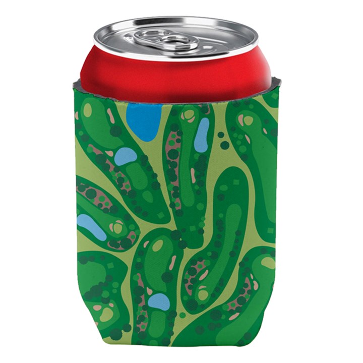 Golf Course Par Golf Course Green Can Holder