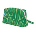 Golf Course Par Golf Course Green Wristlet Pouch Bag (Medium) View2